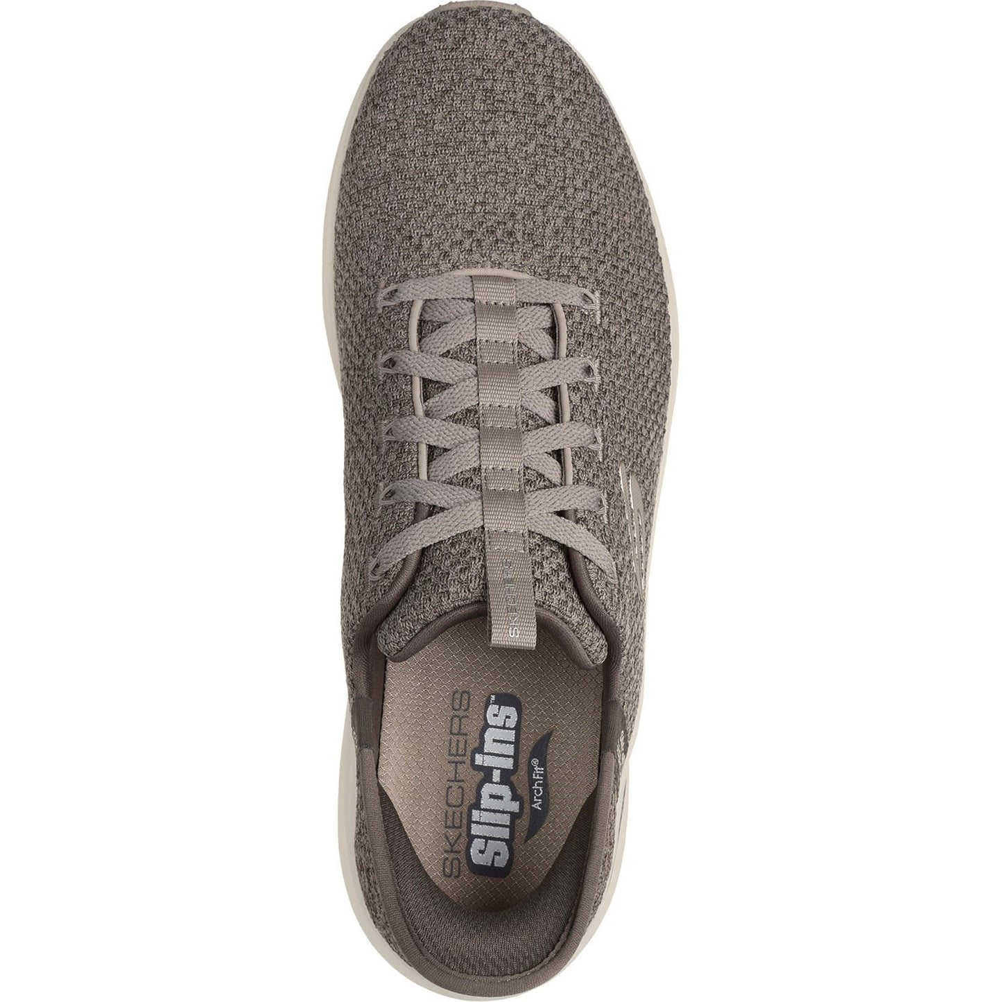 Skechers Men's Arch Fit 2.0 Look Ahead Shoe in Taupe