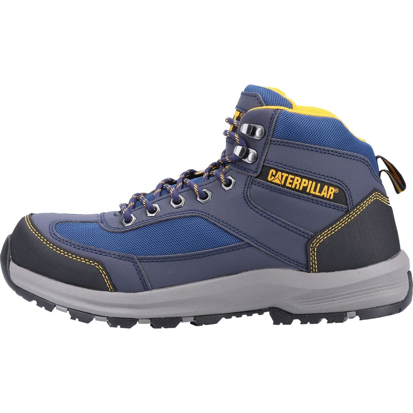 Caterpillar Men's Elmore Mid Safety Hiker in Navy