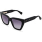 All Saints Women's Minerva Sunglasses in Gloss Black