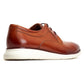 Base London Wing Leather Men's Burnt Tan Derby Shoes