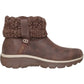 Skechers Easy Going Cozy Weather 2 Textile Women's Chocolate Winter Ankle Boots