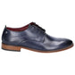 Base London Men's Script Washed Shoe in Navy