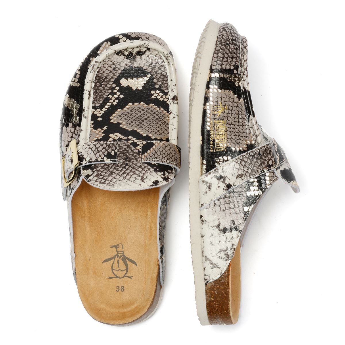 Penguin Preema Women's Snake Clogs