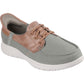 Skechers Women's On-the-GO Flex - Palmilla Boat Shoe in Olive
