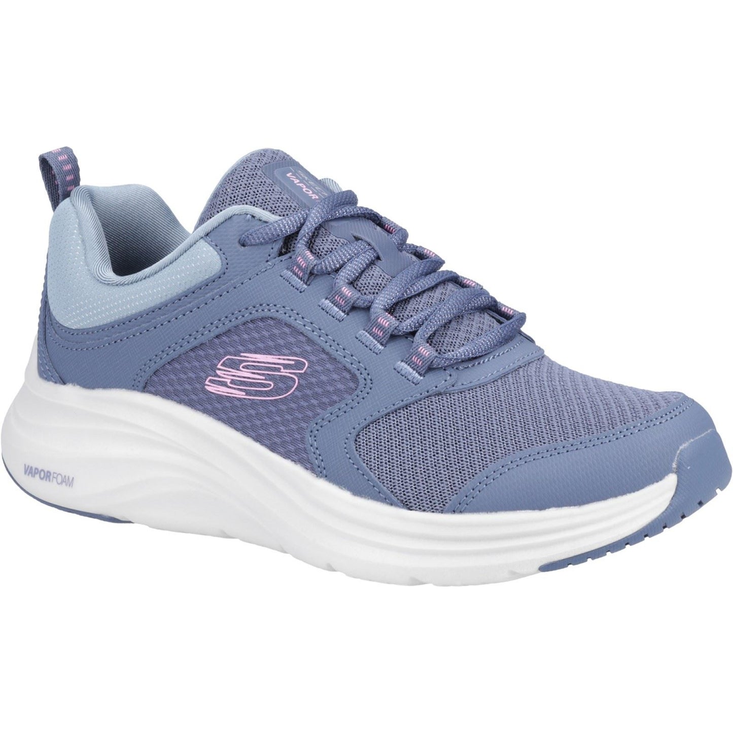 Skechers Women's Vapor Foam Trainer in Slate/Pink