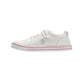 Penguin Junior Rainbow Canvas Girls's White/Lilac Trainers
