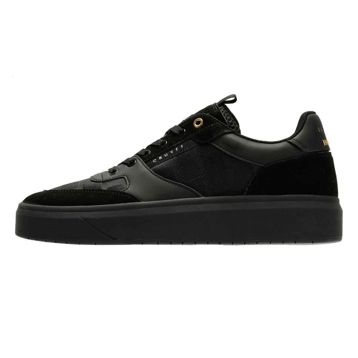 Cruyff Terra Court Men's Black/Gold Trainers