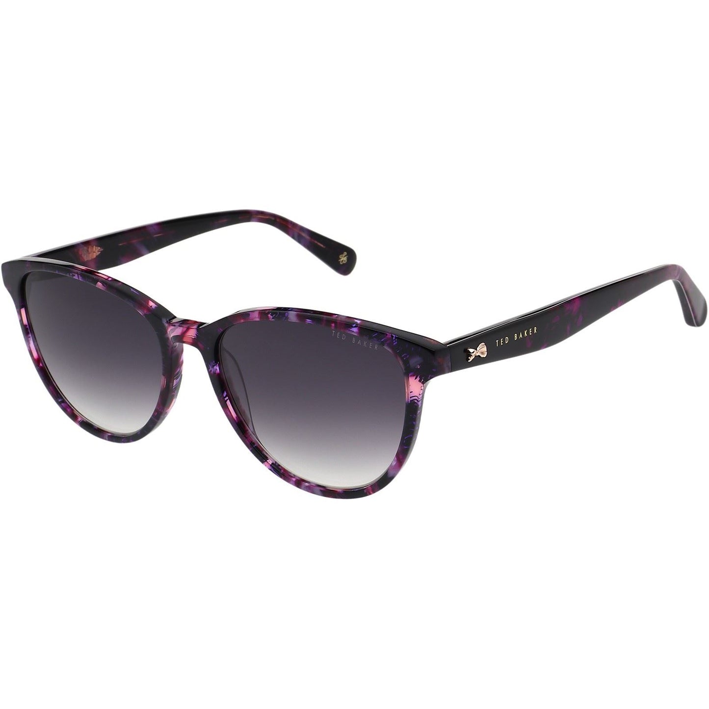 Ted Baker Women's Flori Sunglasses in Dark Purple Marble/Floral