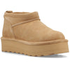Bearpaw Retro Super Shorty Suede Women's Coffee Winter Ankle Boots