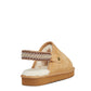 Osprey London The Constellation Suede Women's Tan Slippers
