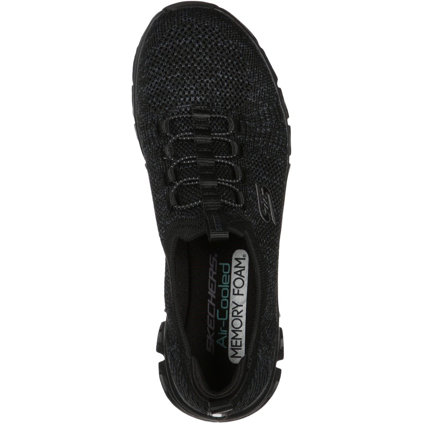 Skechers Women's Glide Step Grand Flash Shoe in Black