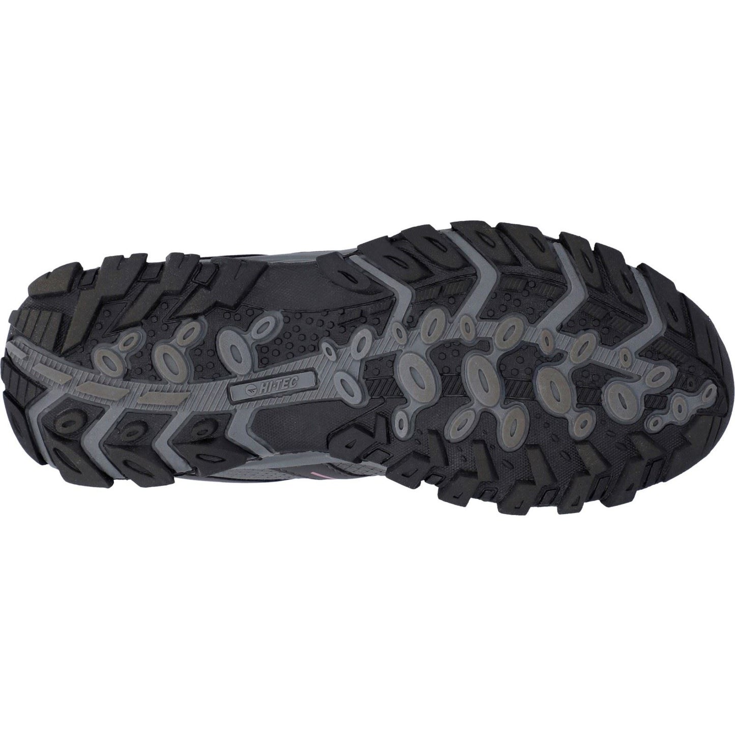 Hi-Tec Maine Polyester Women's Steel Grey Charcoal Hiking Boots
