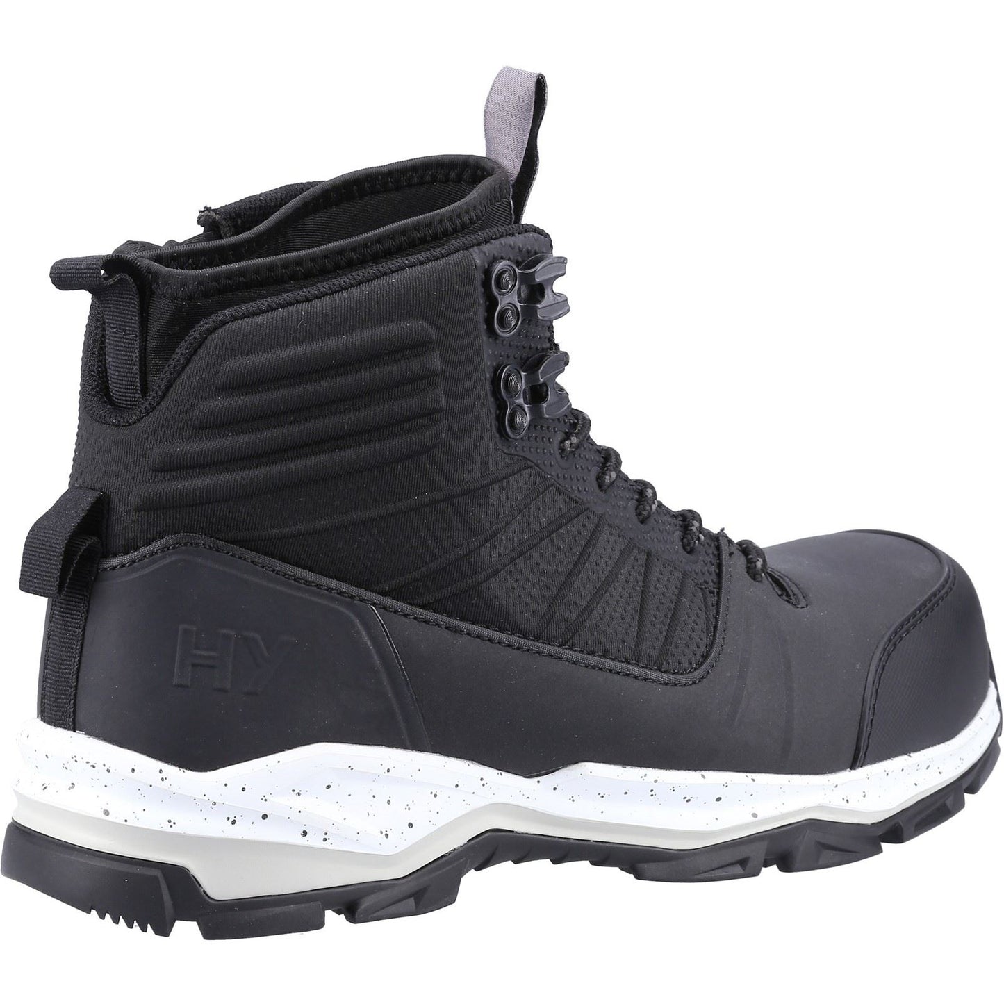 Hard Yakka Men's Neo 2.0 PR Hybrid Side Zip Safety Boot in Black