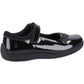 Hush Puppies Christina Patent Leather Youth Black Shoes