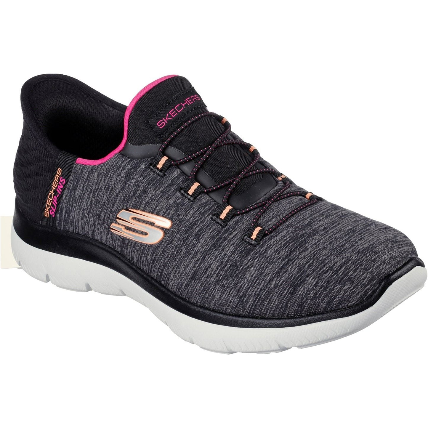 Skechers Women's Summits Dazzling Haze Shoes in Black/Multi