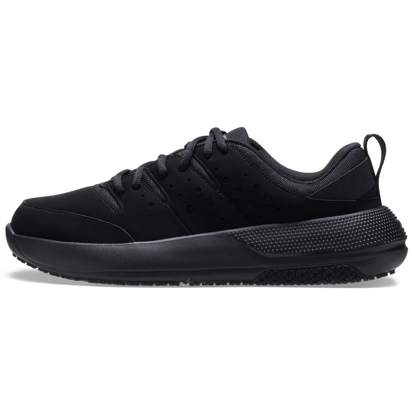 Crocs On the Clock Polyurethane Men's Triple Black Trainers