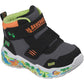 Skechers Play Scene Frosty Pals Boy's Black/Charcoal/Orange Trainers