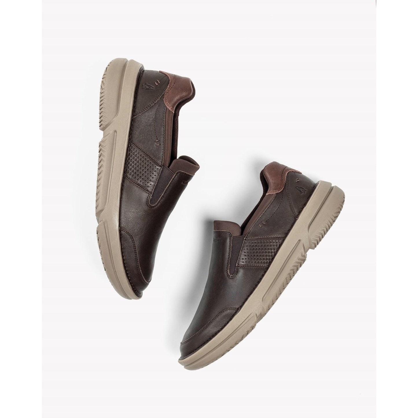 Hush Puppies Baylor Leather Men's Brown Loafers