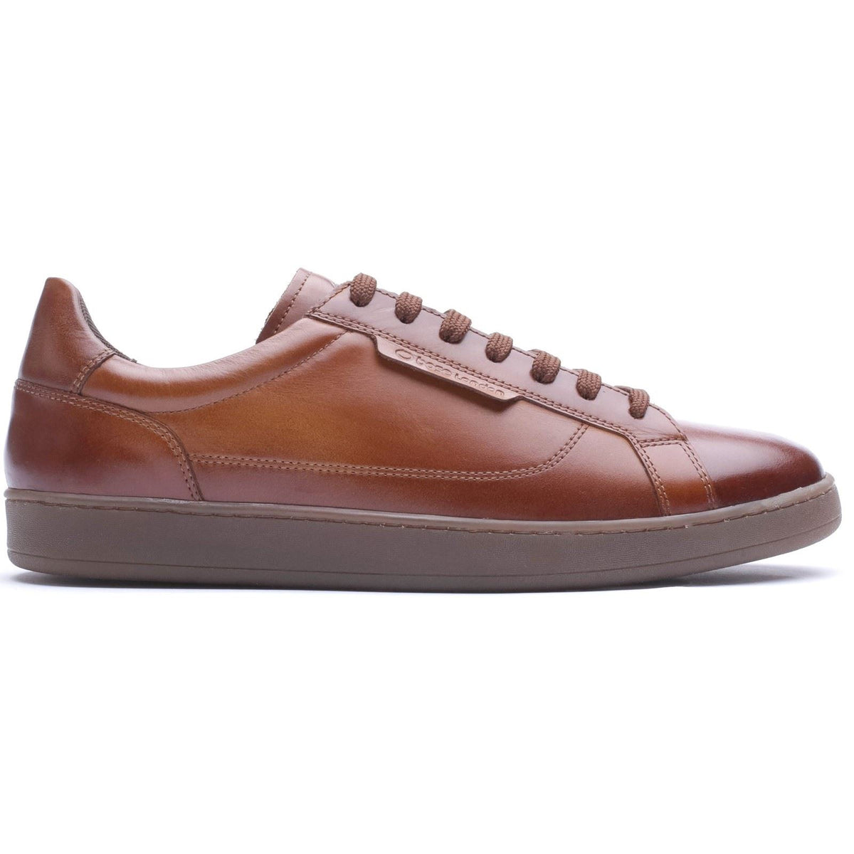 Base London Zammo Leather Men's TAN Trainers