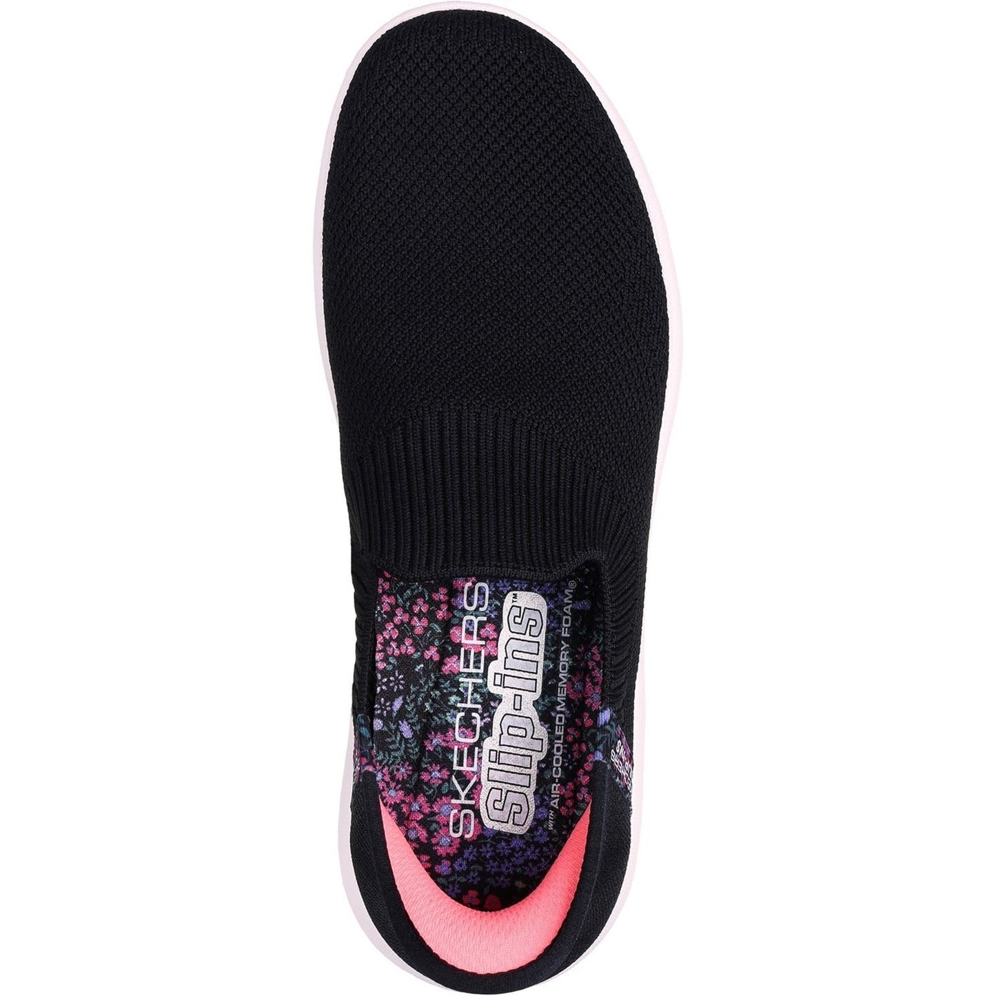 Skechers Women's GO WALK Travel Tahiti Sunset Shoe in Black
