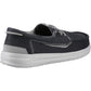 HEYDUDE Welsh Grip Classic Mesh Cotton Blend Men's Black/Storm Gray Boat Shoes