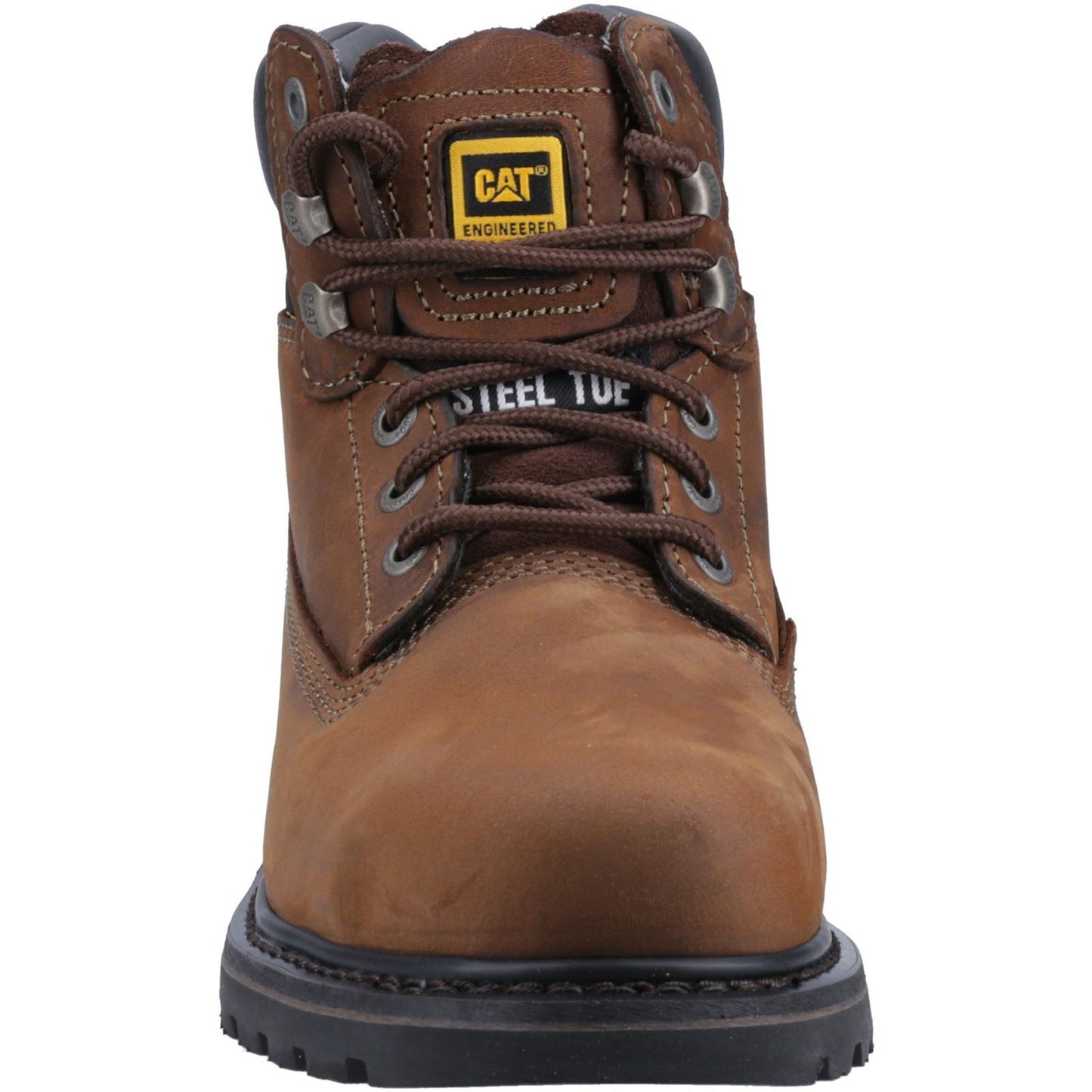 Caterpillar Men's Holton Safety Boot in Brown