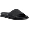 Dune Lilas Women's Black Sandals