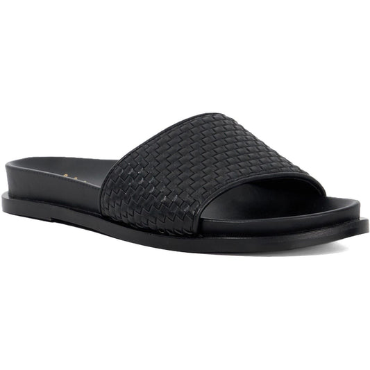 Dune Lilas Women's Black Sandals