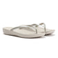 FitFlop Iqushion Ergonomic Women's Silver Flip Flops