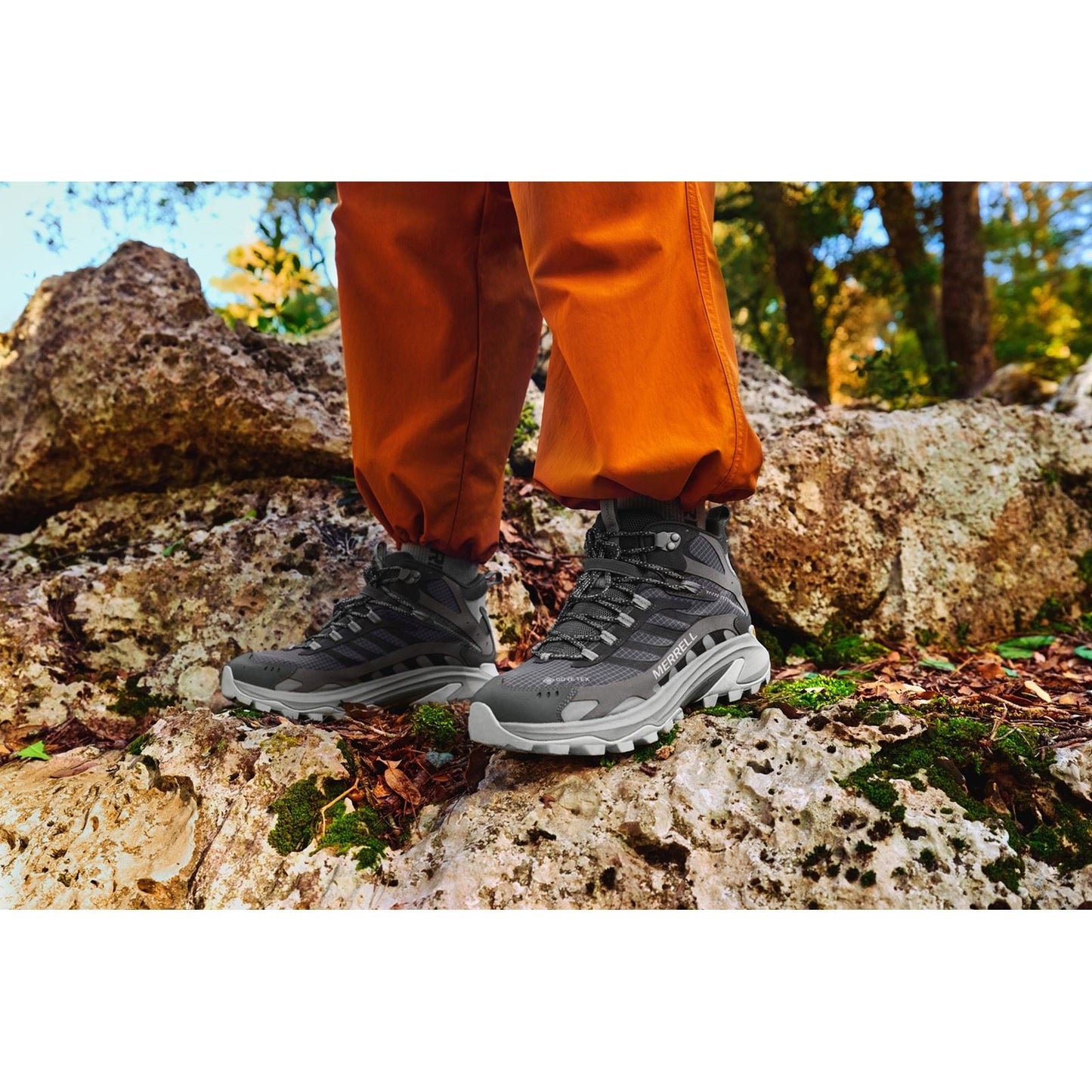 Merrell Moab Speed 2 Mid GORE-TEX Men's Asphalt Hiking Boots