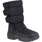 Cotswold Welland Textile Women's Black Winter Mid Calf Boots