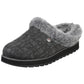 Skechers Women's Keepsakes Ice Angel Mule Slipper in Charcoal