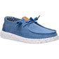 HEYDUDE Wendy Chambray Textile Women's Ensign Blue Loafers