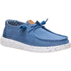 HEYDUDE Wendy Chambray Textile Women's Ensign Blue Loafers