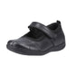 Hush Puppies Clara Junior Girls Black Leather Shoes