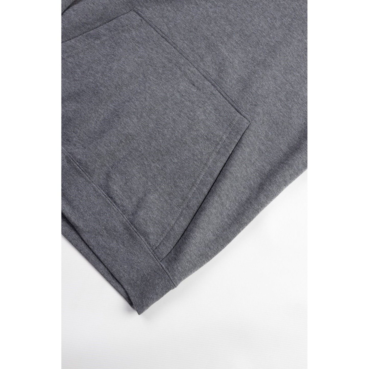 Caterpillar Men's Essentials Hooded Sweatshirt in Dark Heather Grey