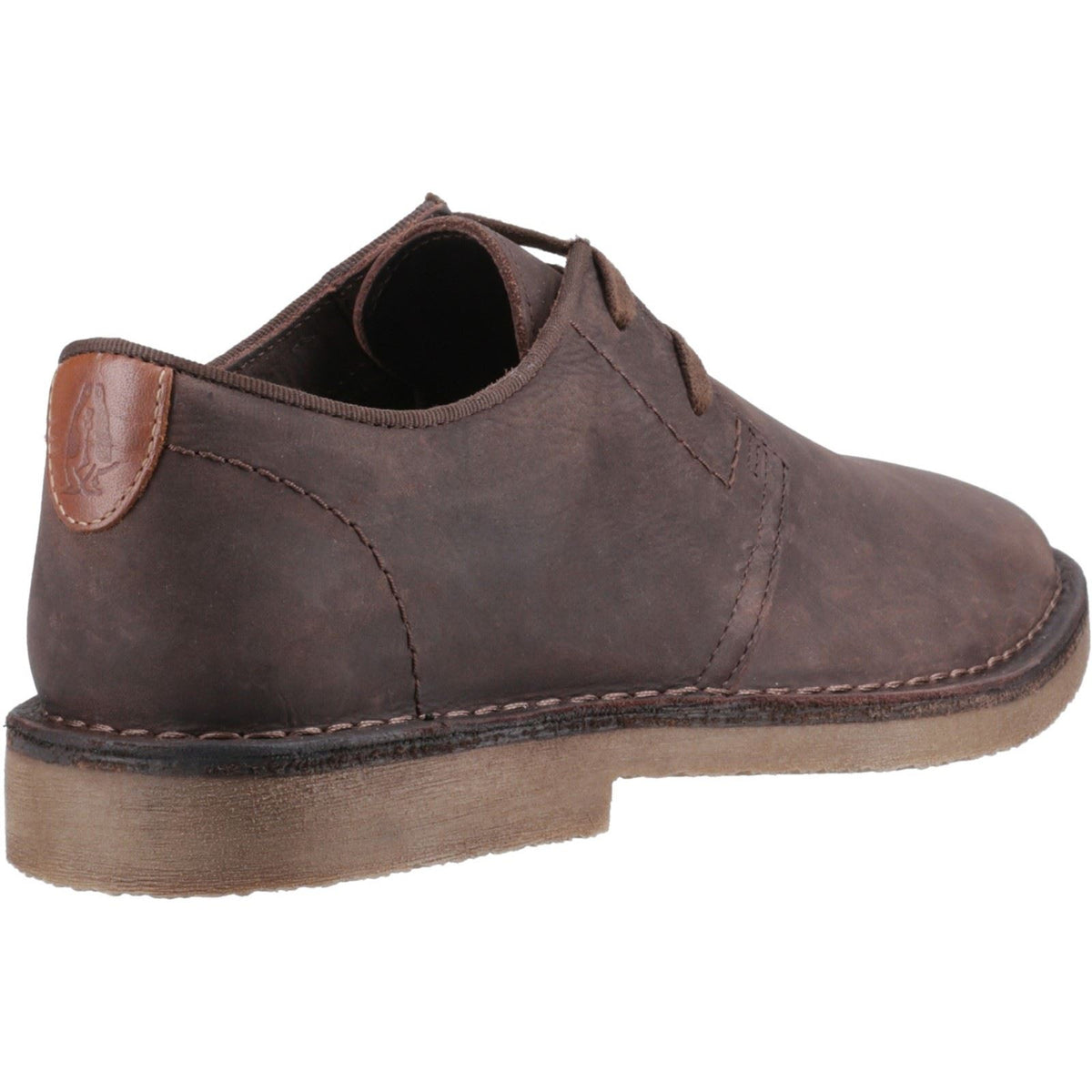 Hush Puppies Scout Leather Men's Waxy Brown Lace-Up Shoes