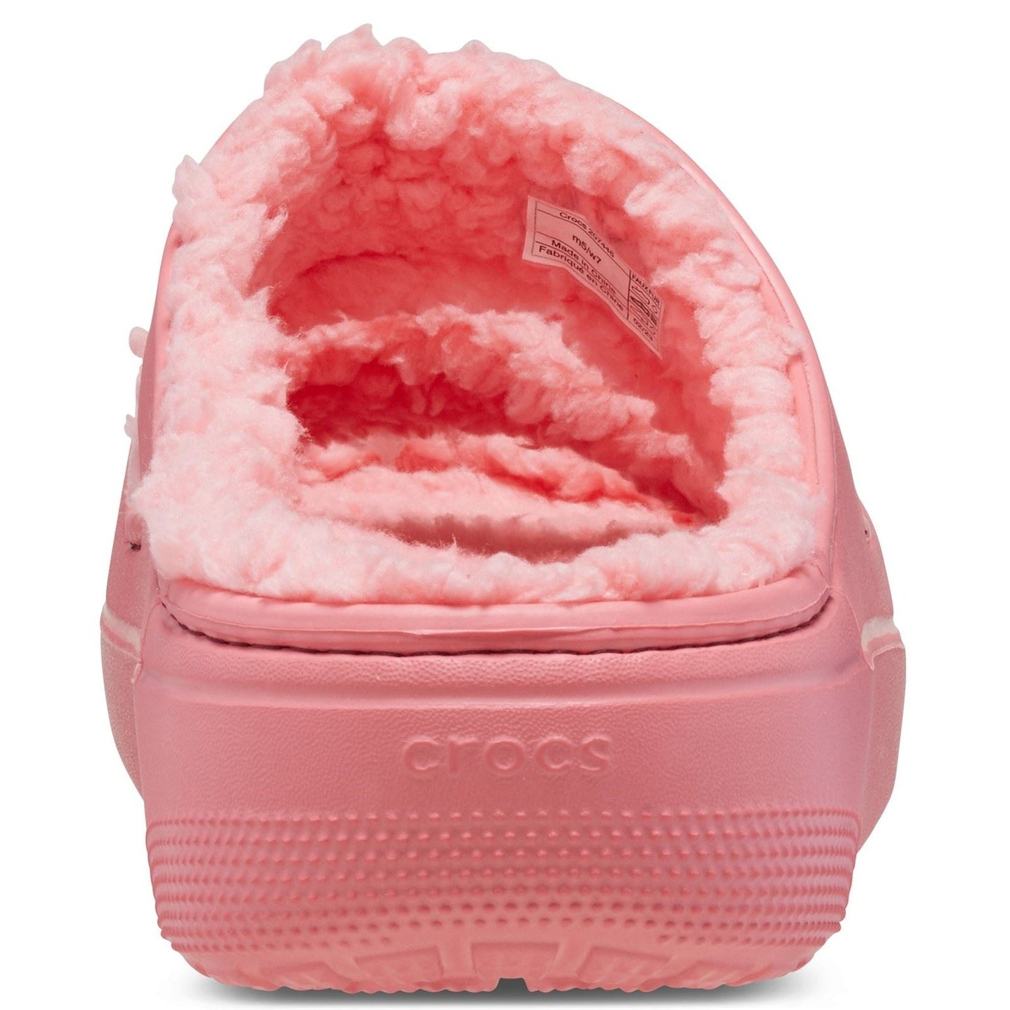 Crocs Women's Classic Cozzzy Sandal in Hot Blush