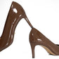 Dune Aspiring Leather Women's Brown Shoes