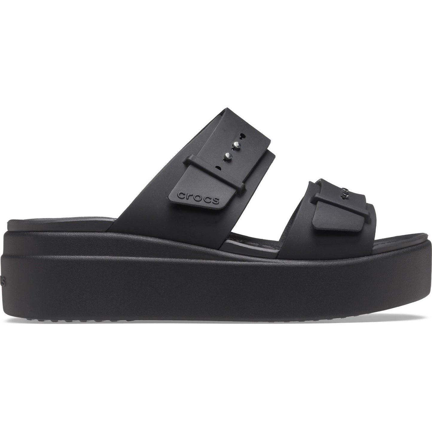 Crocs Women's Brooklyn Sandal Low in Black