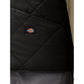 Dickies Men's Diamond Quilted Vest in Black