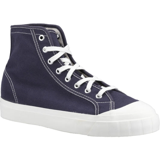 Superga Men's 3192 Campionato Basket Boot in Blue Grey Dark