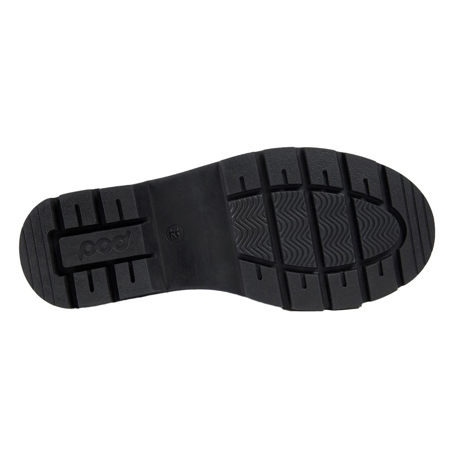 Pod Irene Faux Leather Youth Black Loafers