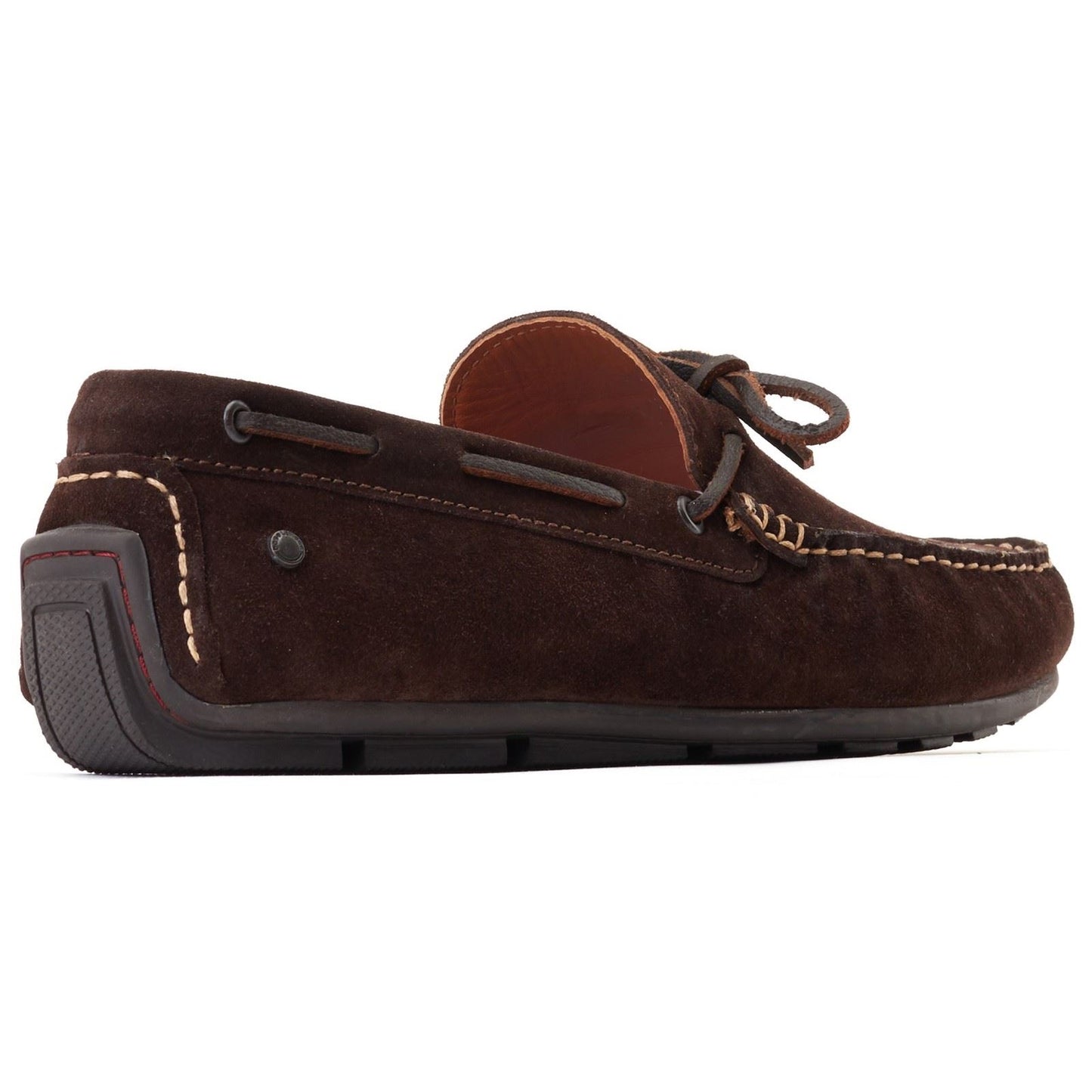 Base London Brooks Leather Men's Burnt Brown Standard Loafers
