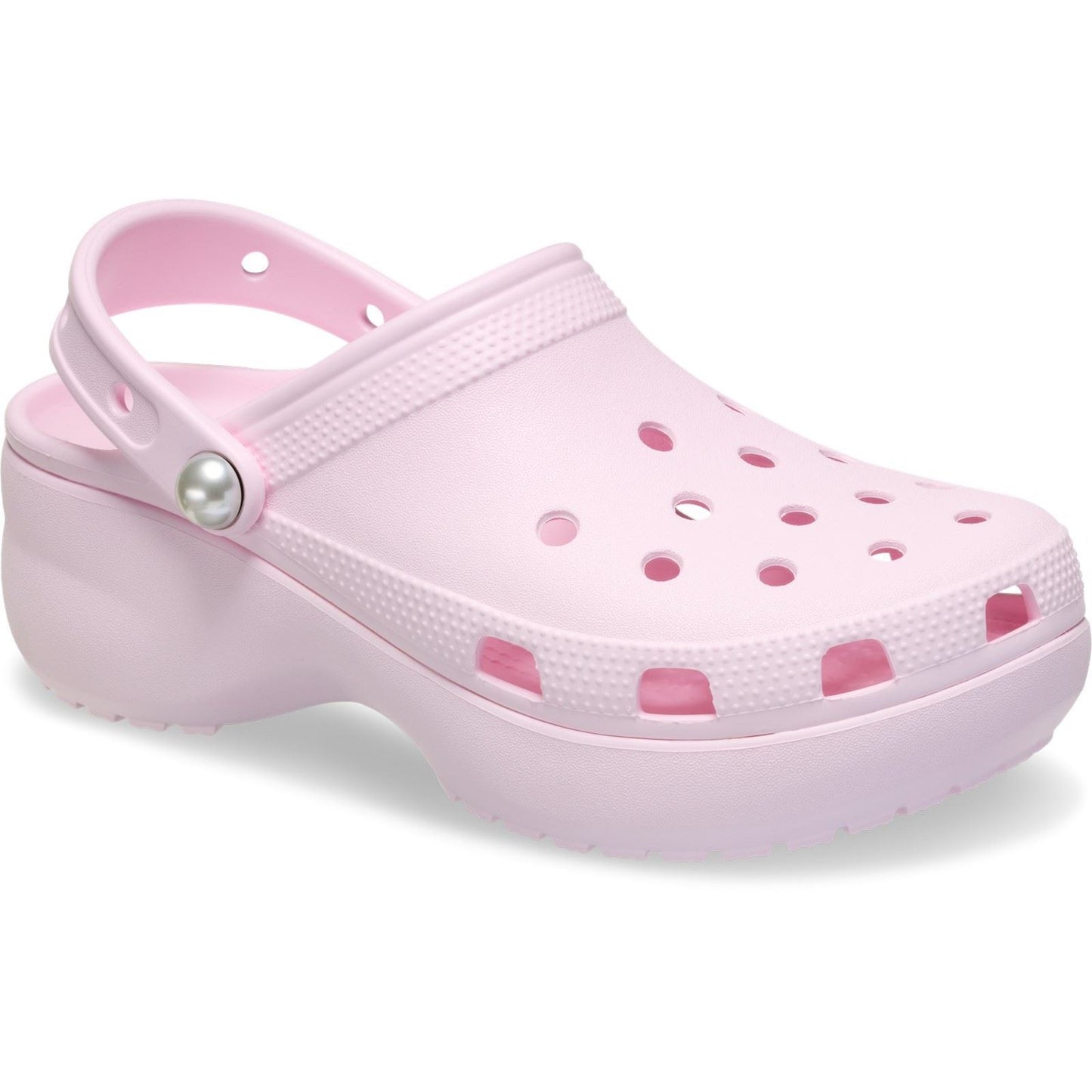 Crocs Classic Platform Thermoplastic Women's Pink Milk Clogs