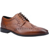 Hush Puppies Men's Elliot Brogue School Shoe in Tan