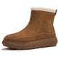 Fitflop Iq-Comff Suede Women's Terracotta Tan Boots