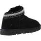 Hush Puppies Sloane Suede Women's Black Slippers