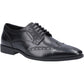 Hush Puppies Men's Elliot Brogue School Shoe in Black