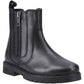 Hush Puppies Liana Leather Junior Black Boots